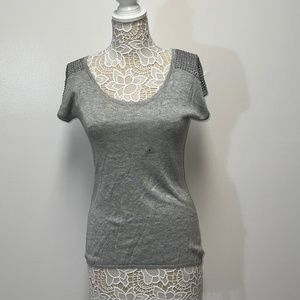 Express Gray Shirt Thin - Size SMALL